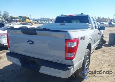 2023 Ford F-150 Xl из США, поврежденный, VIN 1FTEX1CP8PKG09528